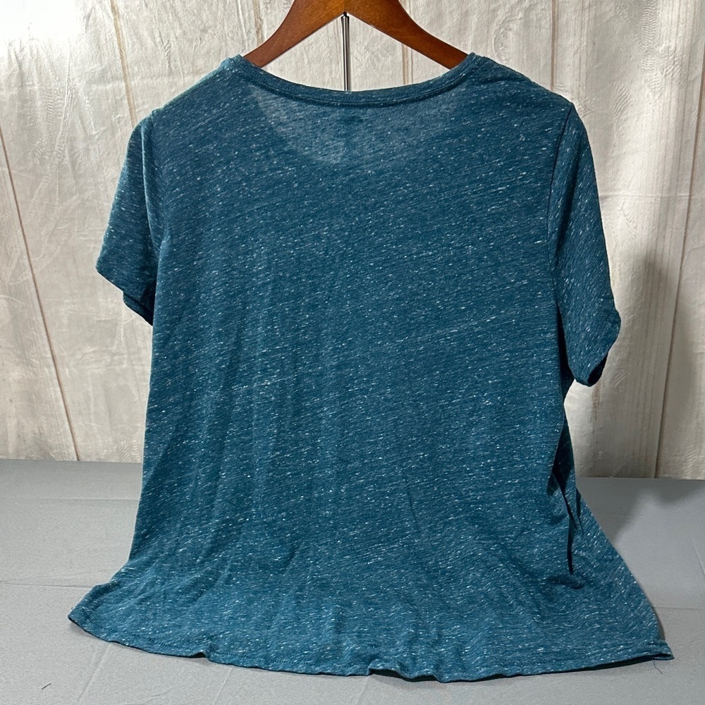 Sonoma Blue Speckled Women's Top - Picture 2 of 4